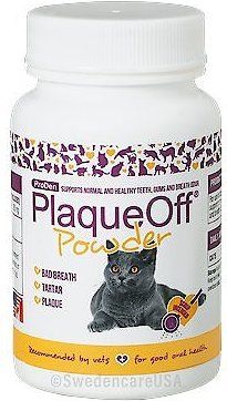 ProDen PlaqueOff Powder Cat Supplement, 40g bottle | Chewy.com