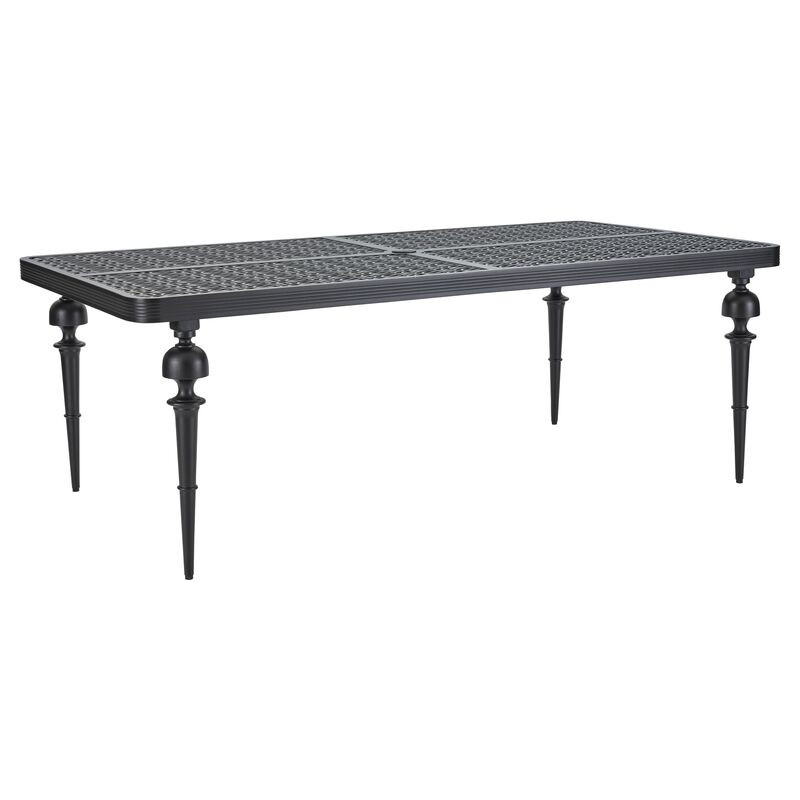 Hemingway 84" Rect. Dining Table, Black | One Kings Lane