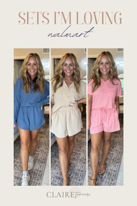 Sets from Walmart that completely blew me away! The quality is 10/10! Each set comes in a ton of fun colors and they’re perfect for Summer! 

I’m wearing a Medium in all! 

#walmart #walmartpartner @walmart #walmartfashion 

#LTKFindsUnder50 #LTKStyleTip