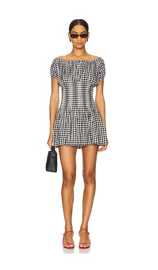 Frankies Bikinis Sadie Dress in Black. - size S | Revolve Clothing (Global)