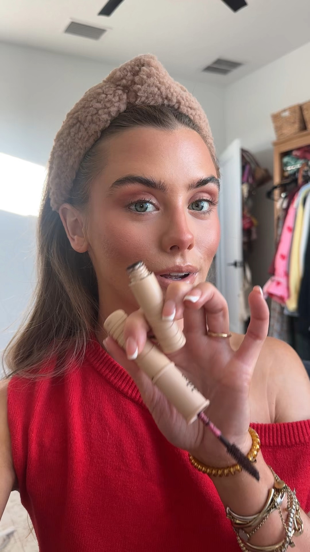 @DIBS Beauty code is SLOANE. This first of its kind duo mascara is proof that you really can have it all - brown/black, length/volume, natural/glam - all in a single tube. Designed for ultimate versatility, you can go from natural clean length to bold and dramatic volume, all with flake-free, smudge-proof all day wear. Finally, a mascara that does the most for those who do the most.

#LTKBeauty #LTKgrwm #LTKselfcare