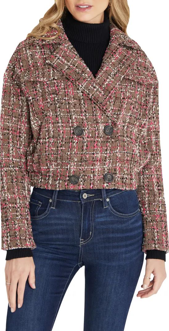 VICI Collection Tweed Crop Jacket | Nordstrom | Nordstrom