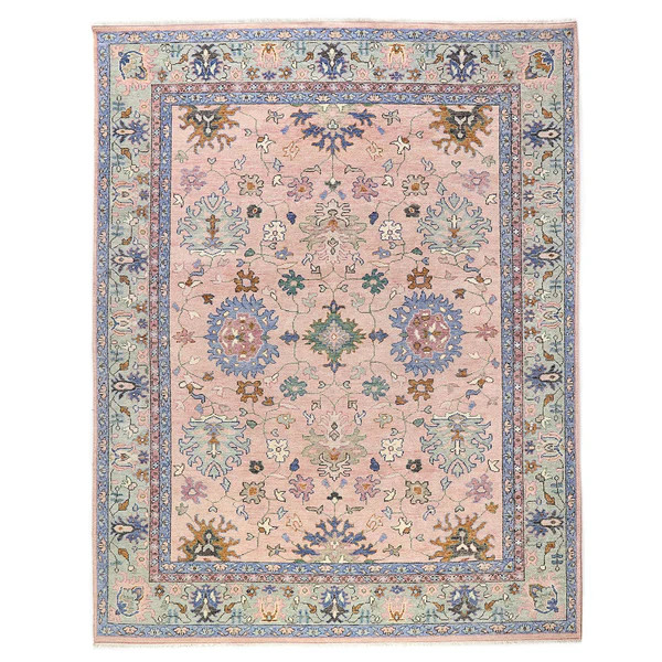 Ankara Rug in Peach | Caitlin Wilson Design