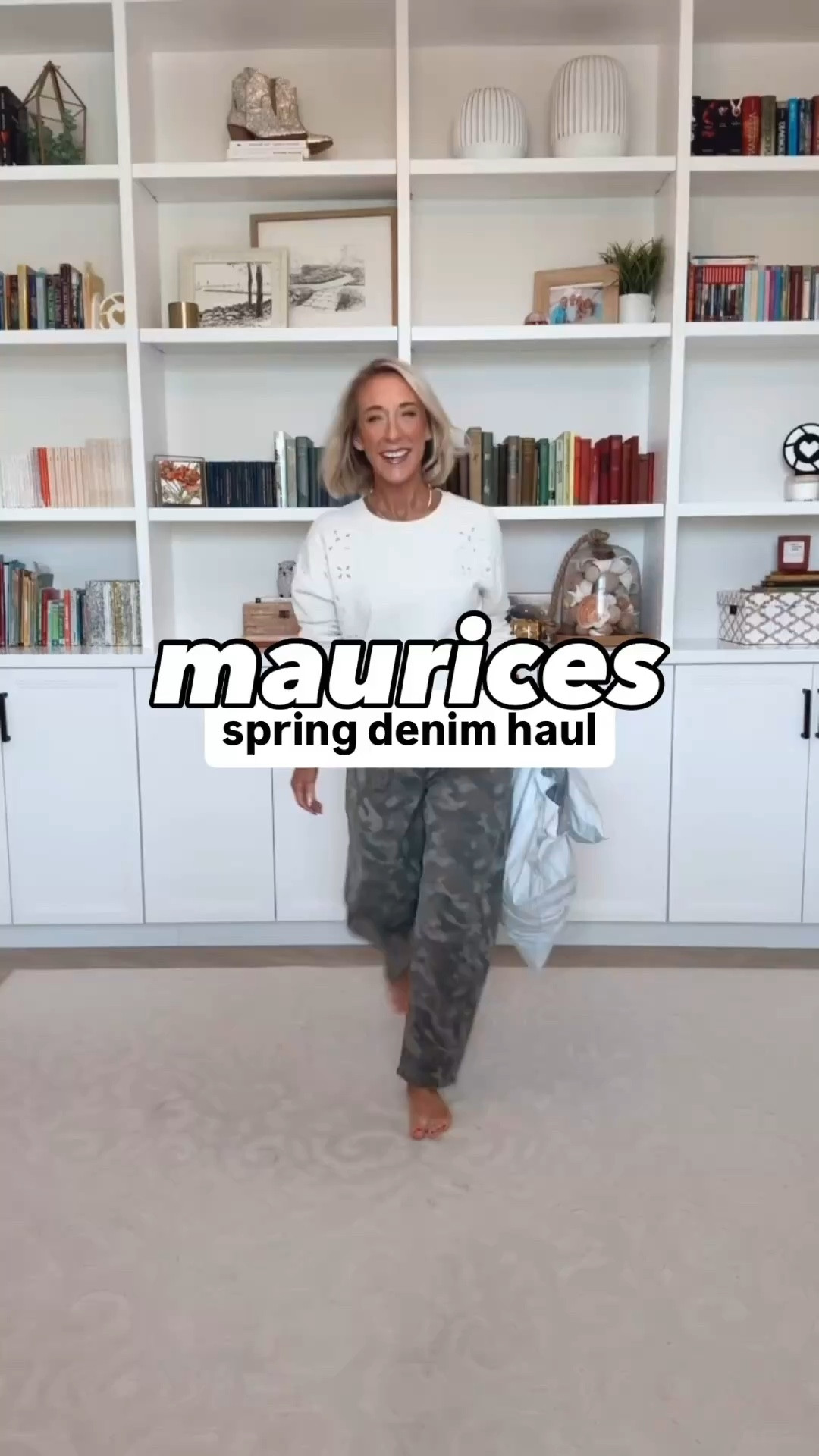 @maurices - spring denim haul: (and it’s all on sale!… PLUS, use code LTK10 for a stackable 10% off!!) #mauricespartner * Floral Embroidered Sweatshirt - size: Small. * Camo Barrel Leg Weekender Pant - size: XSmall. Outfit 1 1. High Rise Ripped Wide Leg Jean - Size 0, Regular. 2. Eyelet Crew Neck Tee - Size XSmall, 3. Tan Canvas Utility Jacket - Size XSmall. 4. Raffia Two Band Footbed Sandal - TTS. 5. Matte Gold Cutout Fan Drop Earrings Outfit 2 6. Daisy Embroidered High Rise Relaxed Straight Jean - Size 0. 7. Embroidered Ruffle Trim Top - Size XSmall. 8. Gold Beaded Layered Necklace Set. 9. Gold Wire Flower Stud Earrings. Outfit 3 10. Light Soft High Rise Wide Leg Jean - Size XSmall. 11. Textured Floral Short Sleeve Tee - Size XSmall. 4 colors. 12. Floral Flatform Slide Sandal - TTS. #ThatStyledFeeling

 

#LTKSaleAlert #LTKOver40 #LTKSeasonal