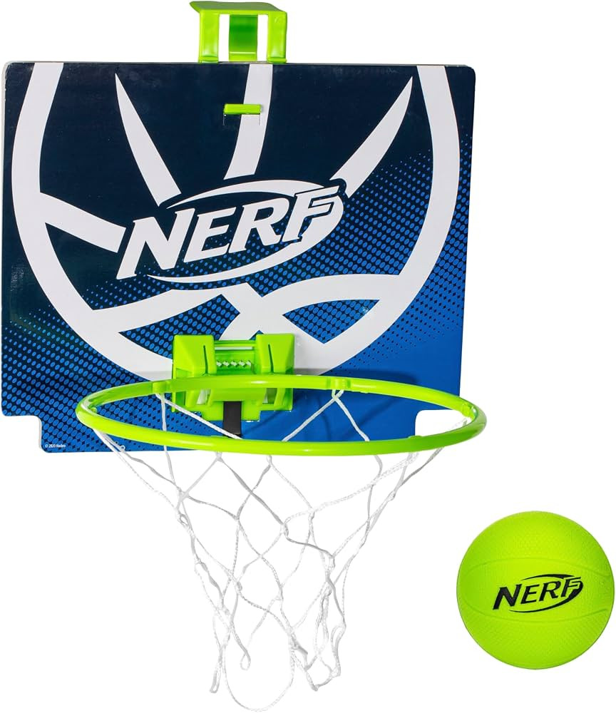 Nerf Mini Over the Door Basketball Hoop - Nerfoop Indoor Basketball Hoop for Kids - Toy Door Bask... | Amazon (US)