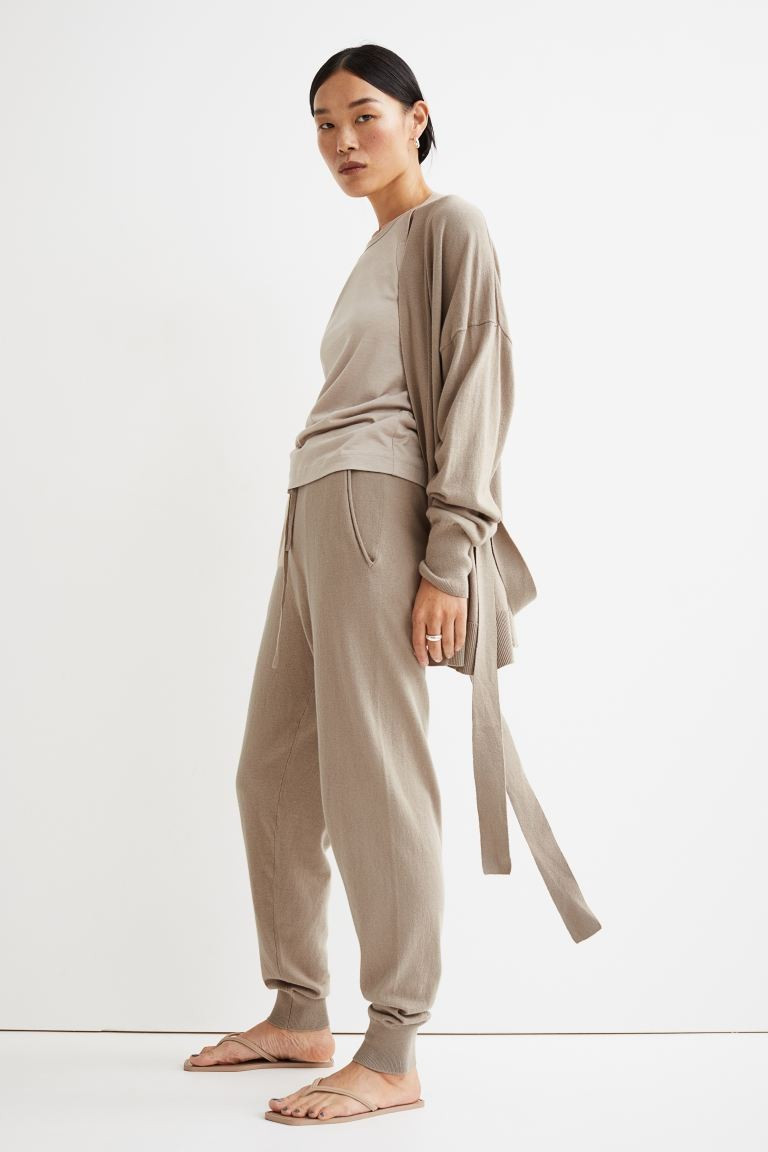 Cashmere-blend Joggers | H&M (US + CA)