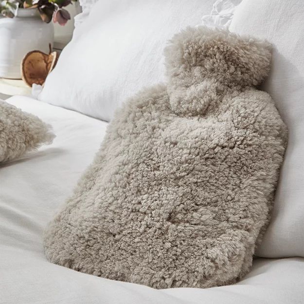 Curly Sheepskin Hot-Water Bottle | Hot-Water Bottles | The  White Company | The White Company (UK)