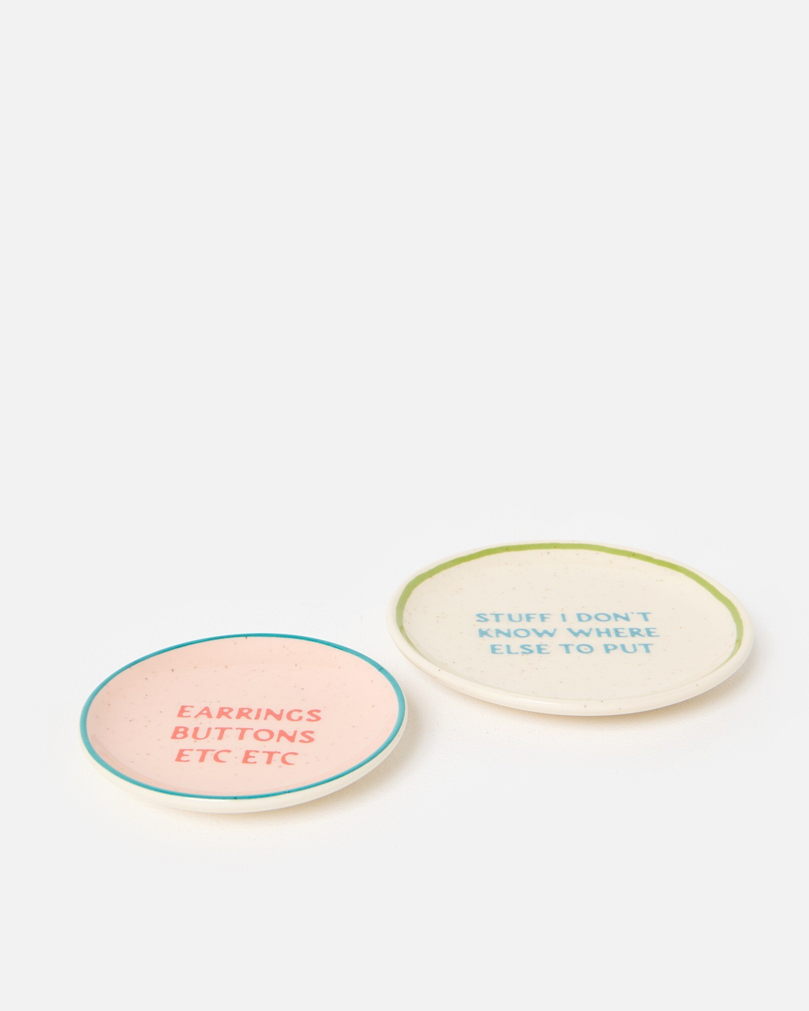 Bits and Bobs Trinket Dish Set of Two | Oliver Bonas | Oliver Bonas (Global)