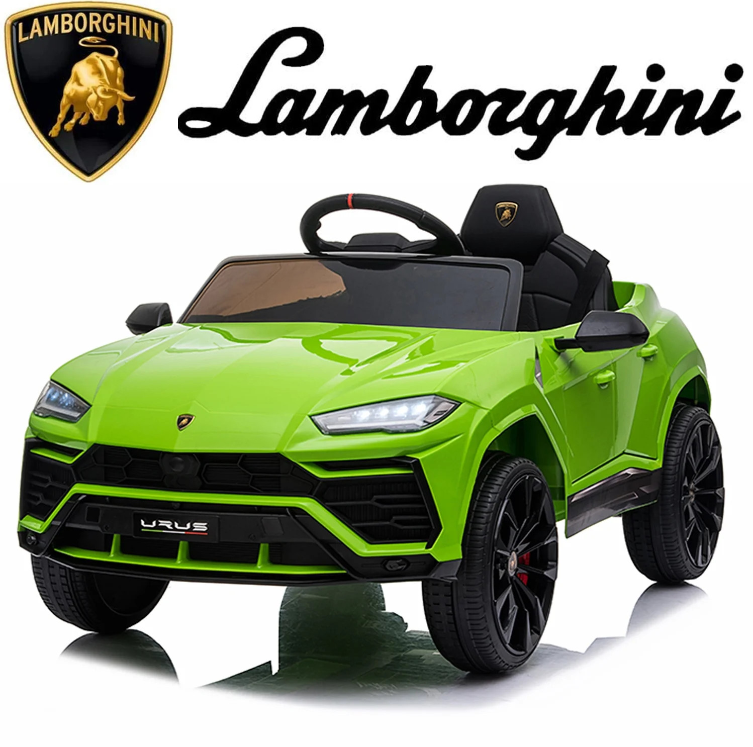 Lamborghini 12 V Powered Ride on Cars, Remote Control, Battery Powered, Green | Walmart (US)