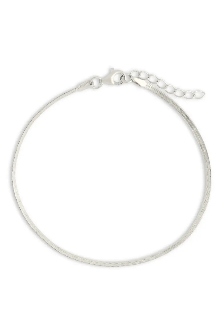 Herringbone Chain Bracelet (Women) | Nordstrom | Nordstrom