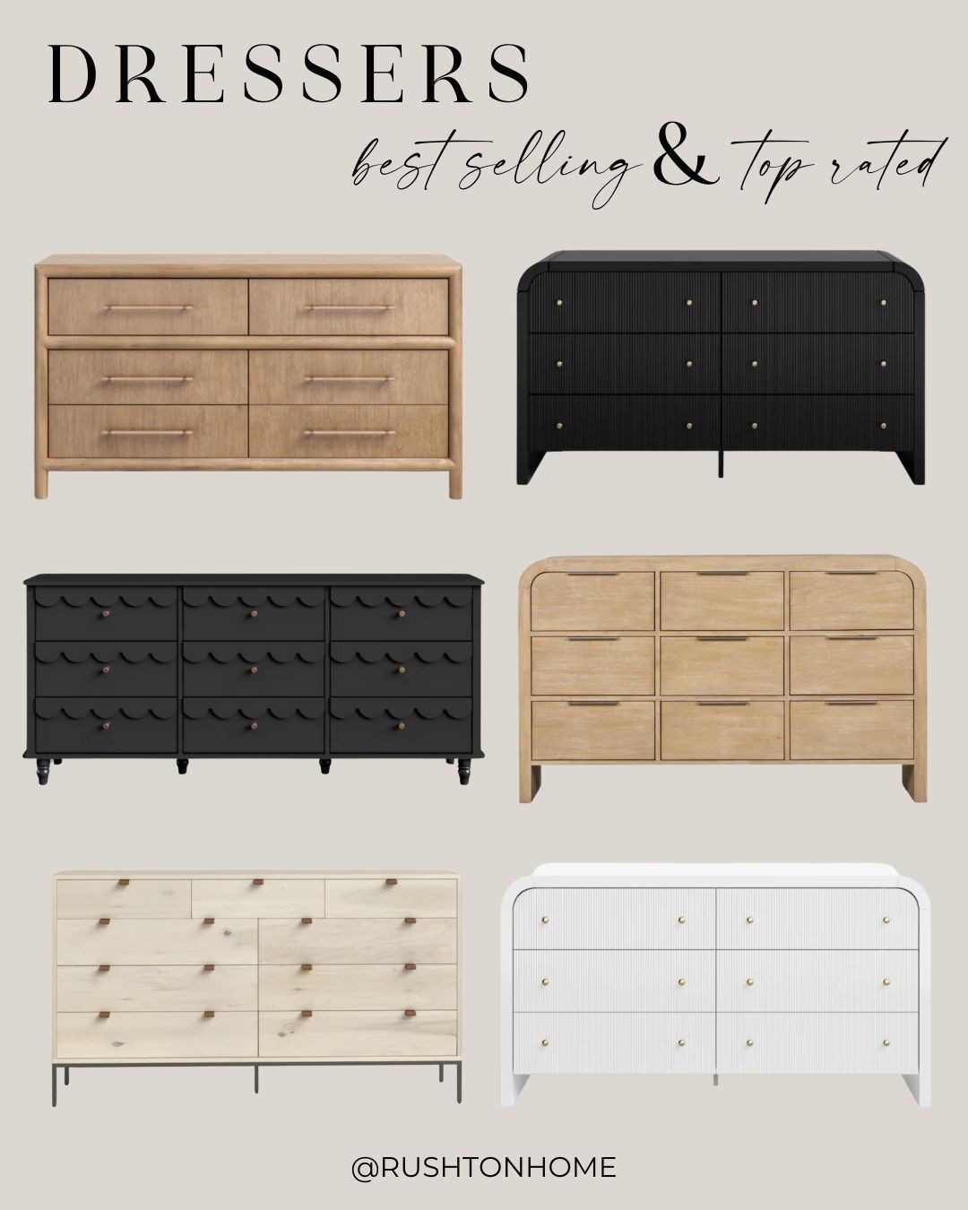 Best selling and top rated dressers! 

 #LTKHome