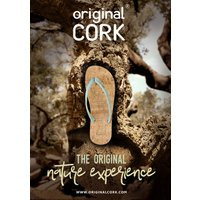 Cork Flip Flops & Cotton Cork Lace Bag Gift | Etsy (US)