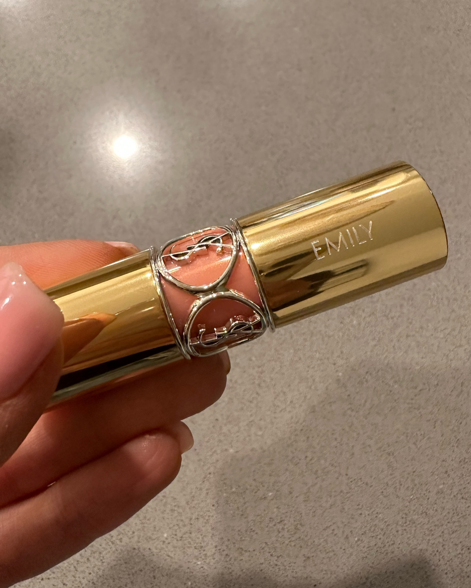 Engraved Lipstick Lip Gloss Engraving Personalized 
