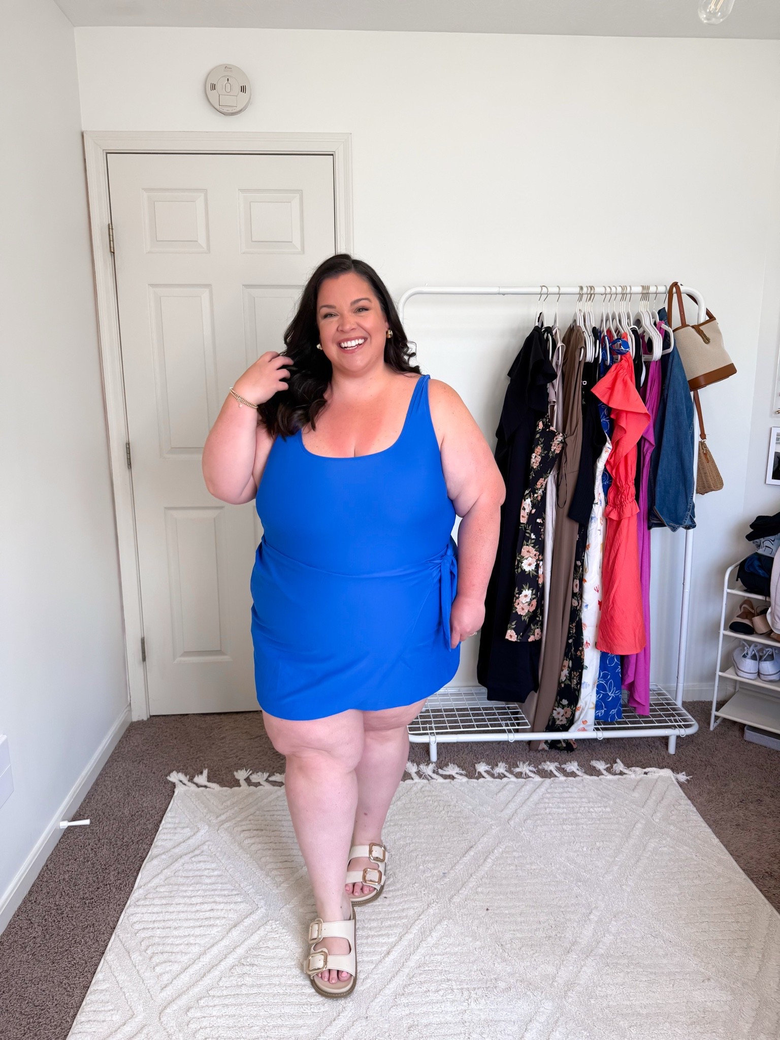 The best old navy swim wrap dress! I’m in a 3x and it’s 50% off right now!

#LTKPlusSize #LTKPetite #LTKSaleAlert