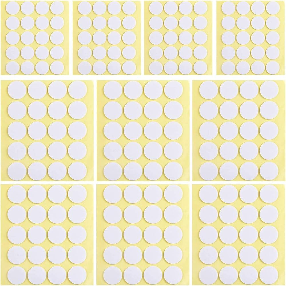 SANNIX 400PCS Candle Wick Stickers, Heat Resistance Double-Sided Stickers for Candle Making, Adhe... | Amazon (US)