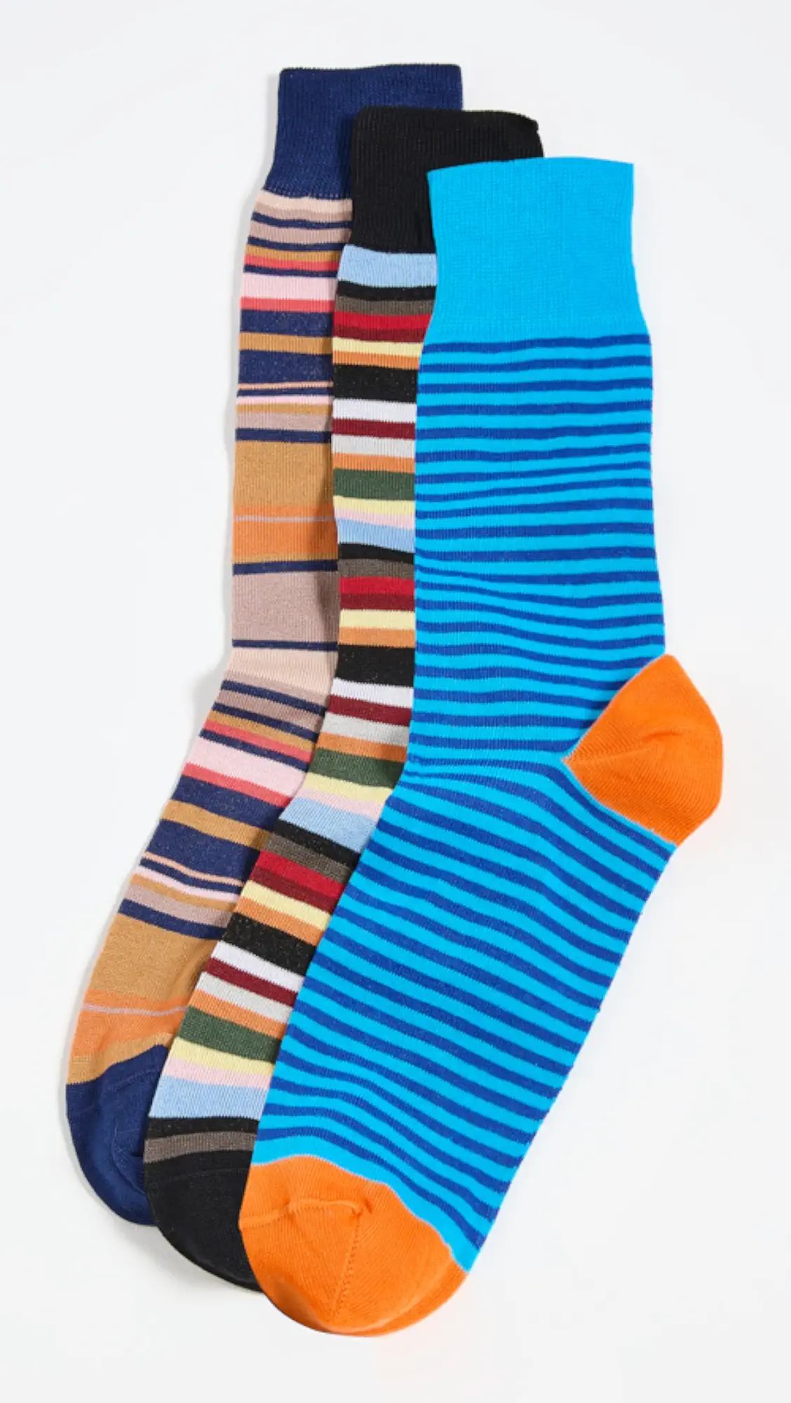 3 Pack Stripey Socks | Shopbop