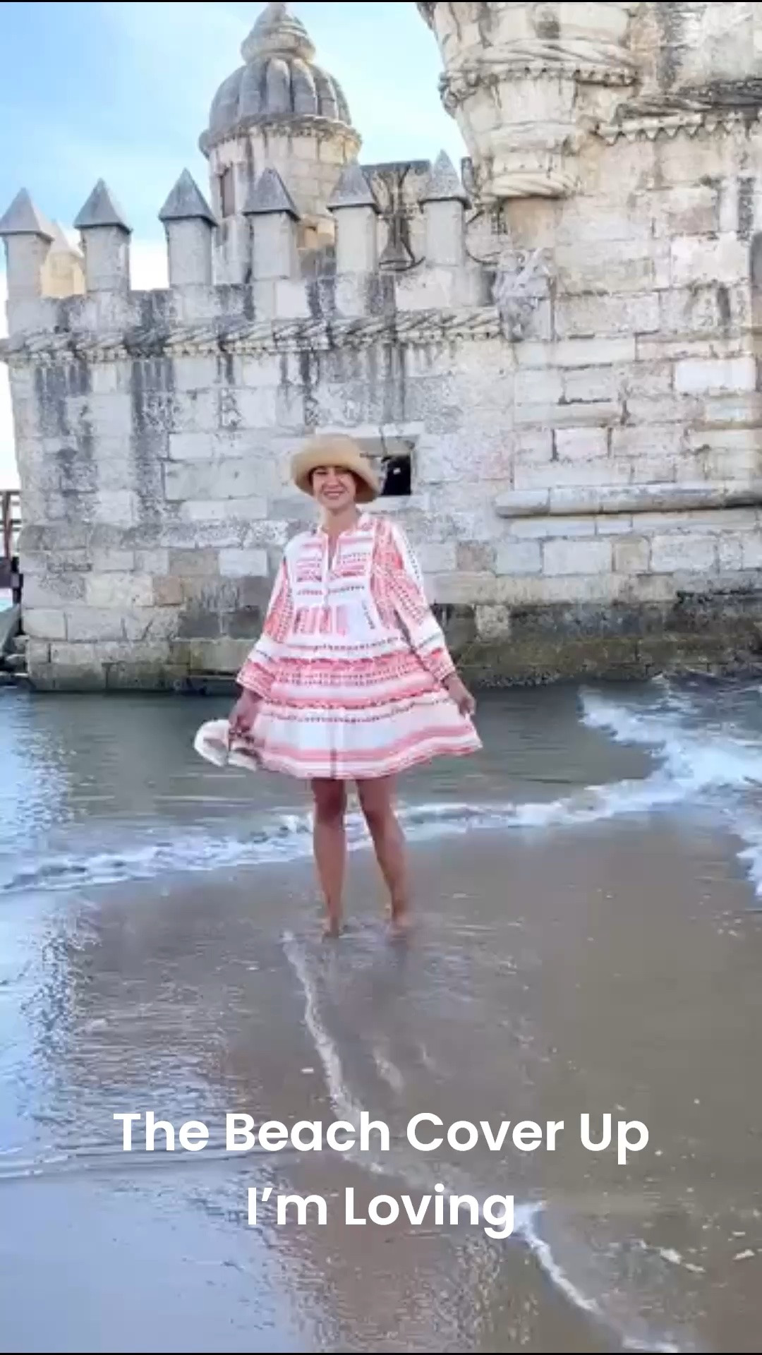 I’ve been loving this beautiful boho swing dress from Elan so it was on repeat on my European holiday in Portugal! The cotton fabric is absorbent enough to make this dress an amazing cover up. The bell sleeves and a line tiers make this flattering on everyone. This year is available in black and white or white and black, and both are beautiful.

#LTKTravel #LTKOver40 #LTKSeasonal
