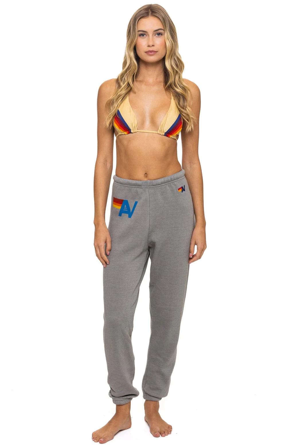 LOGO SWEATPANTS - SLATE | Aviator Nation