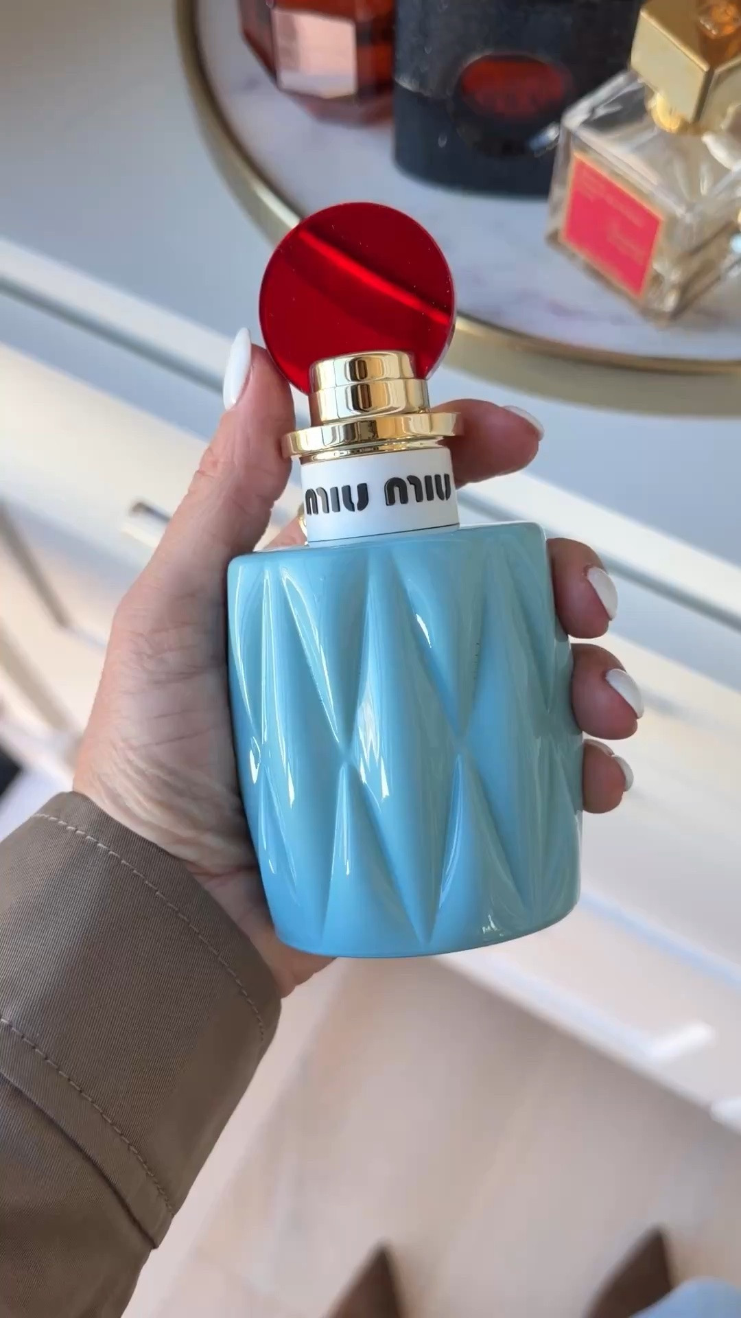 I’ve been seeing all my friends talk about and post this miu miu perfume, so I had to grab it!! I’m here to tell you It’s worth every bit of the hype!! 🙌🏻 it’s currently 15% off right now

#LTKMothersDay #LTKSaleAlert #LTKBeauty