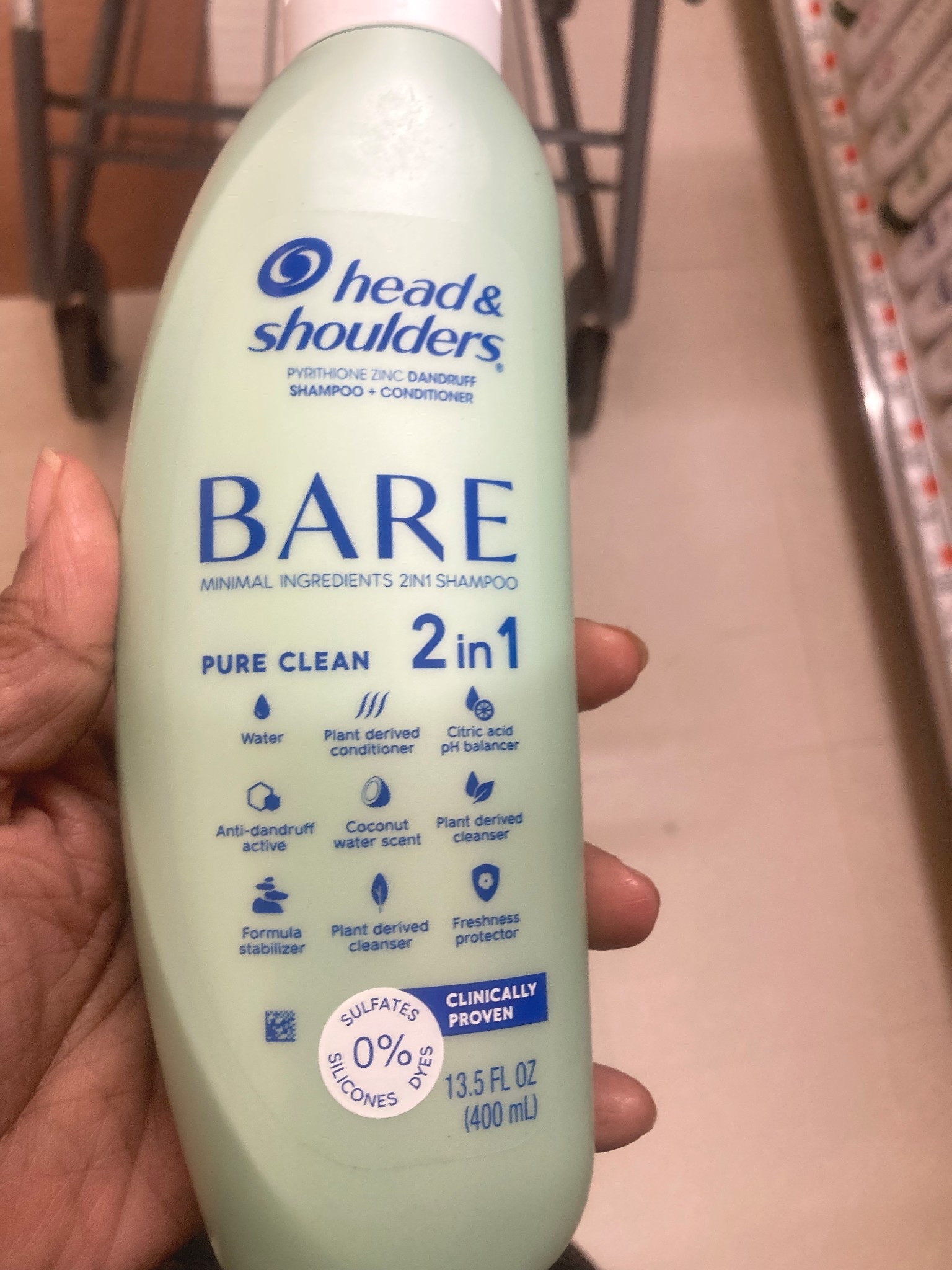 Head & Shoulders Bare 2 in 1  Shampoo and Conditioner 

#LTKBeauty