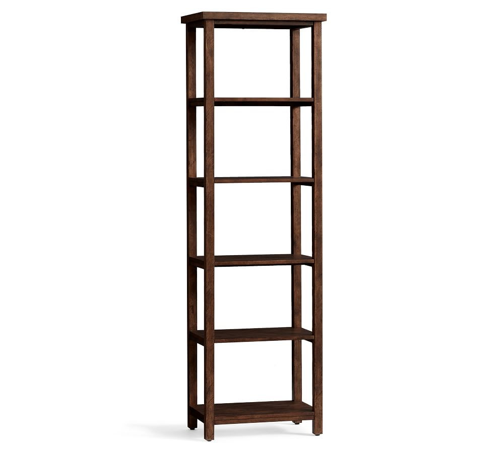 Mateo 22.5" x 72" Narrow Etagere Bookcase | Pottery Barn (US)