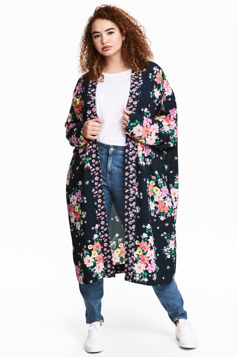 H&M H&M+ Patterned Kimono $29.99 | H&M (US)