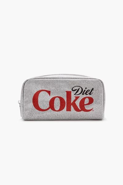 Coca-Cola Glitter Makeup Bag | Forever 21