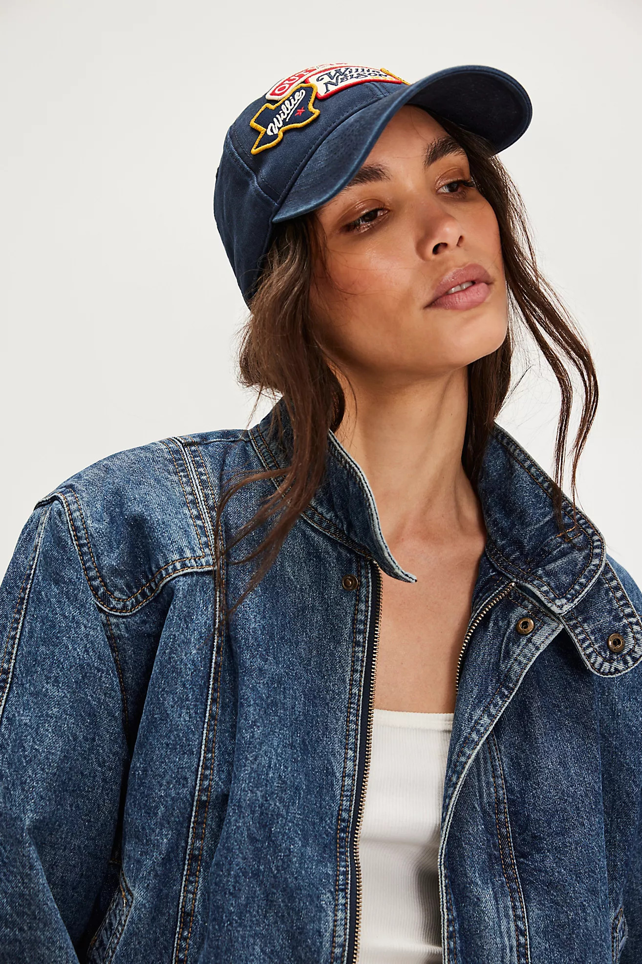 Willie Nelson Patched Baseball Hat | Free People (Global - UK&FR Excluded)