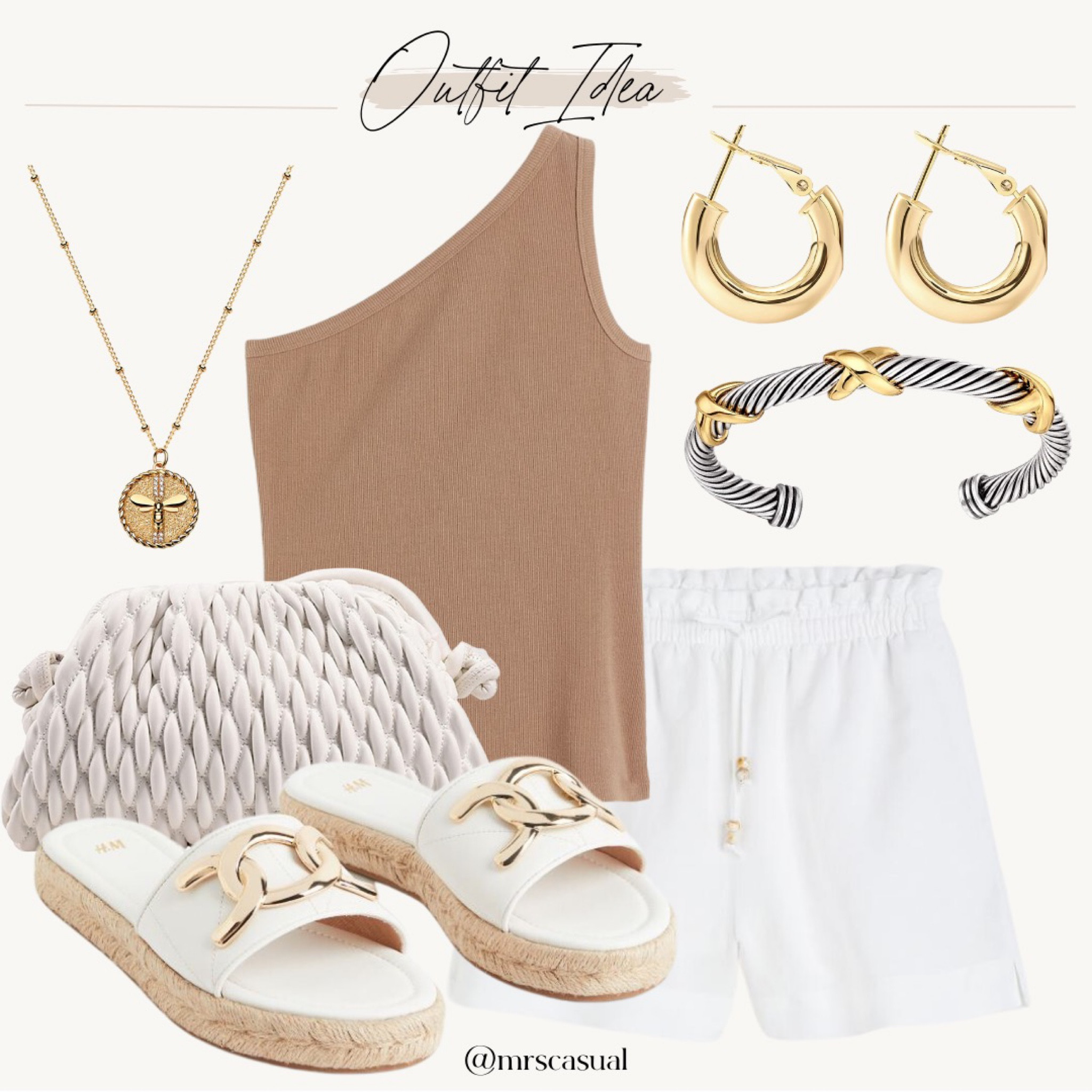 Neutral summer outfit idea 

#LTKunder50 #LTKFind #LTKstyletip