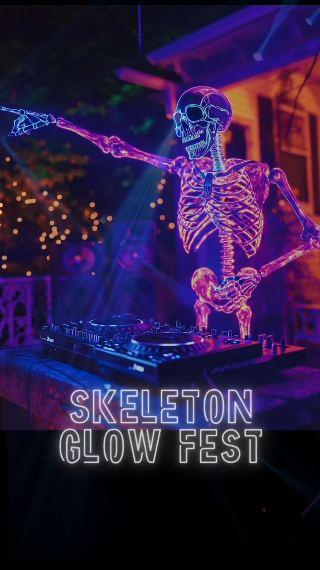 Our Skeleton Glow Dance Party theme for outdoor Halloween decorations went viral last year, so I added a new post to the blog on how to DIY this setup at home . It’s LIT ☠️🎃#LTKHalloween @lowes

#LTKHome #LTKSeasonal
