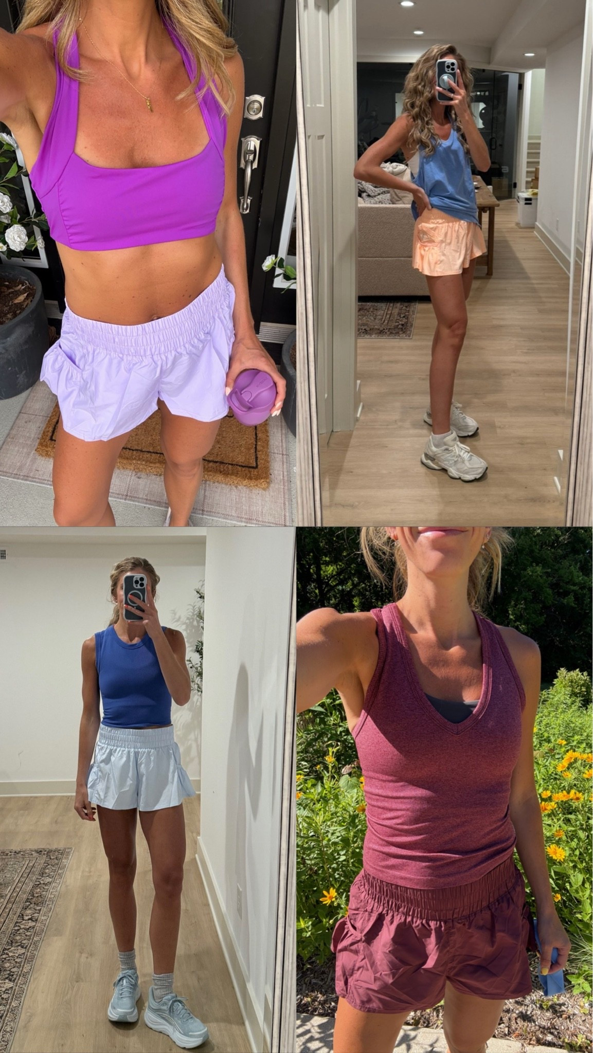 Another pair of my favorite running shorts from FP movement. I love how the waist is a thicker band and the fun colors of these shorts. I wear my true size size medium.

#LTKfitnessgoals #LTKActive