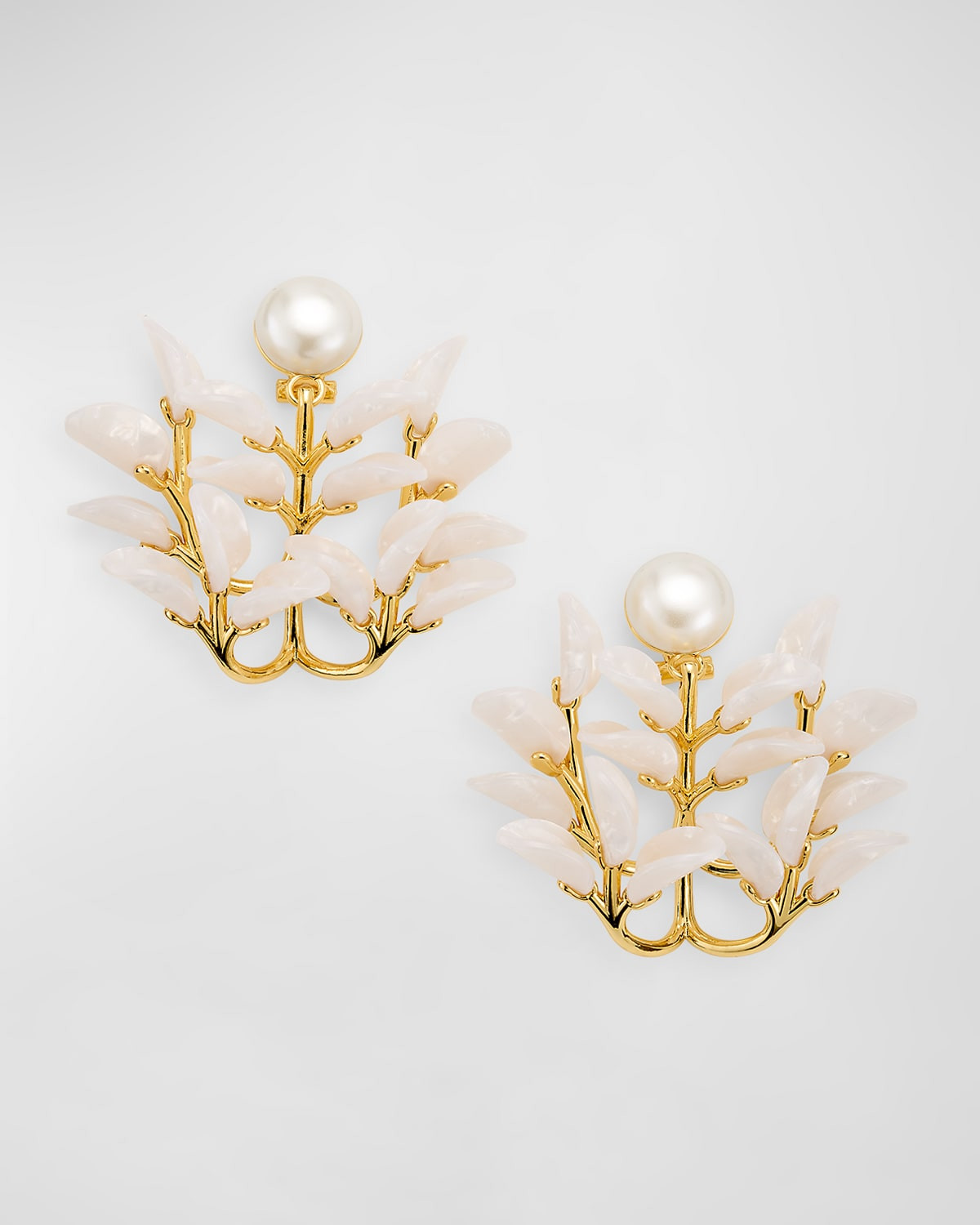 Vine Leaf Chandelier Earrings | Neiman Marcus