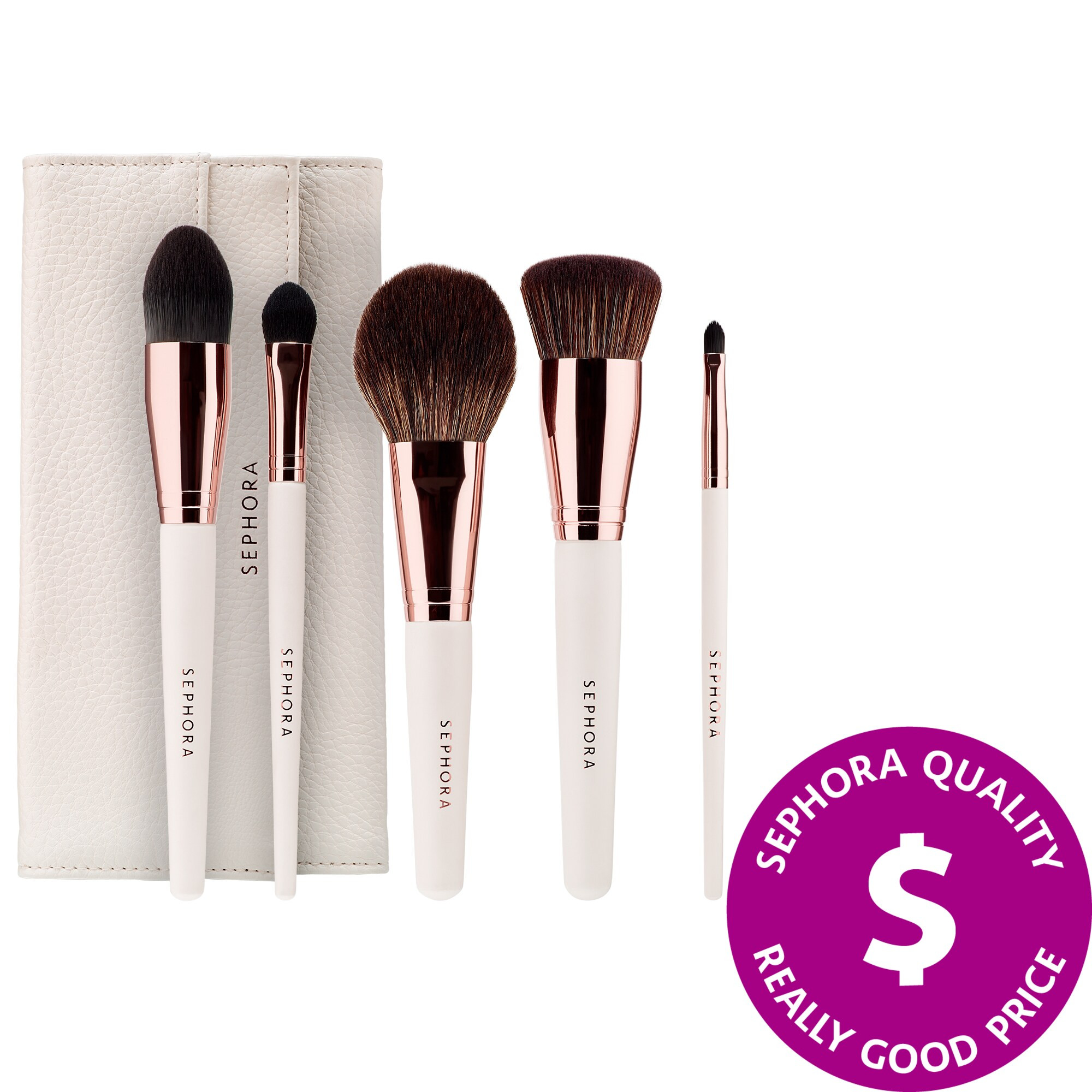 SEPHORA COLLECTION Complexion: Uncomplicated Brush Set 5 Piece Set | Sephora (US)