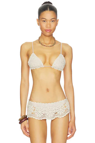 Elena Crochet Top
                    
                    Frankies Bikinis | Revolve Clothing (Global)