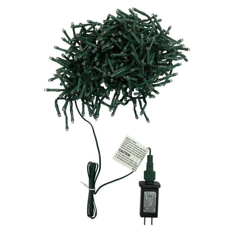 Indoor/Outdoor 400-Count LED Random Twinkle Cluster Christmas String Lights, Warm White, 9.8', by... | Walmart (US)
