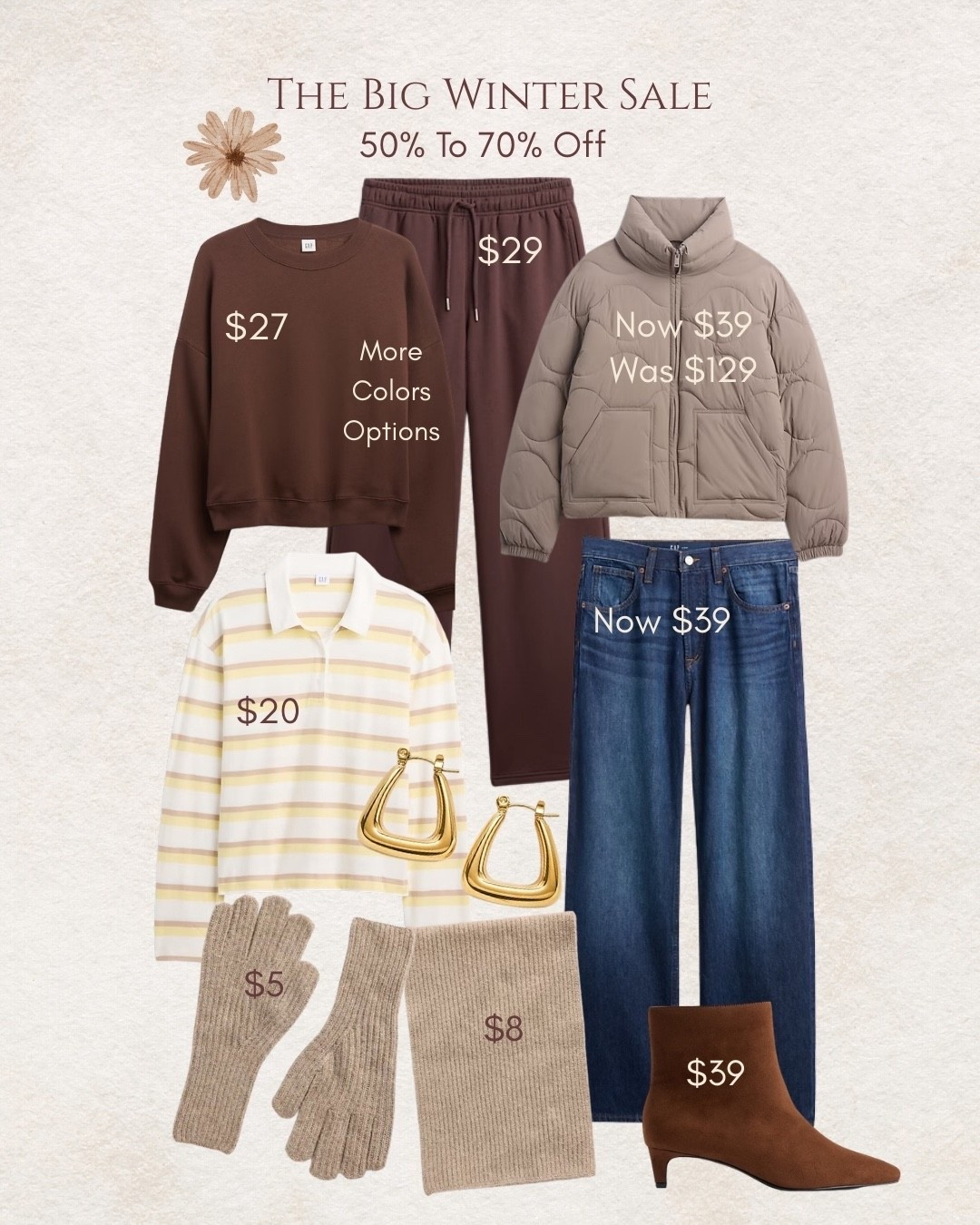 Gap Big Winter Sale - 50% To 70% Off 🤍

#LTKTravel #LTKSaleAlert #LTKFindsUnder50