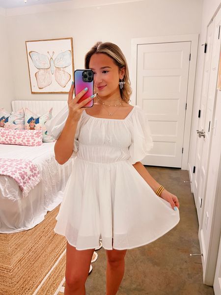 the most adorable dress🫶🏼perfect for all my graduation girls, bridal girls, etc… you can use discount code HALLIE15 for $$ off your order!

#LTKstyletip #LTKSeasonal #LTKfindsunder100