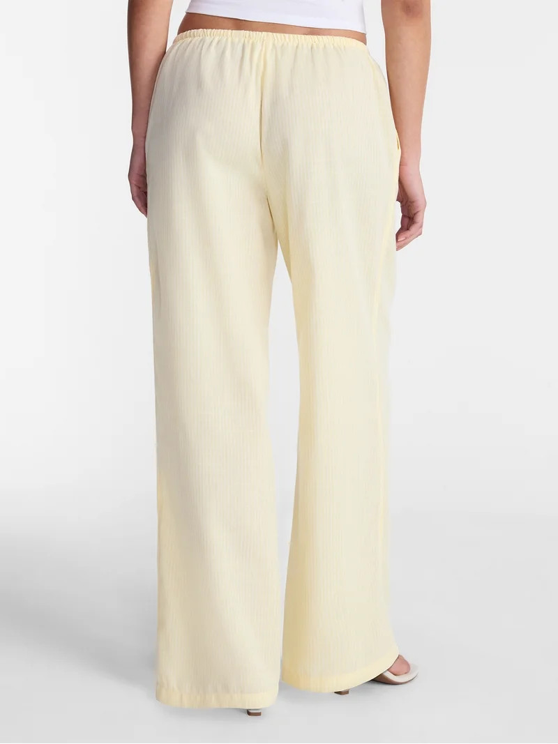 No Boundaries Drawstring Beach Pant, Women's and Women's Plus | Walmart (US)