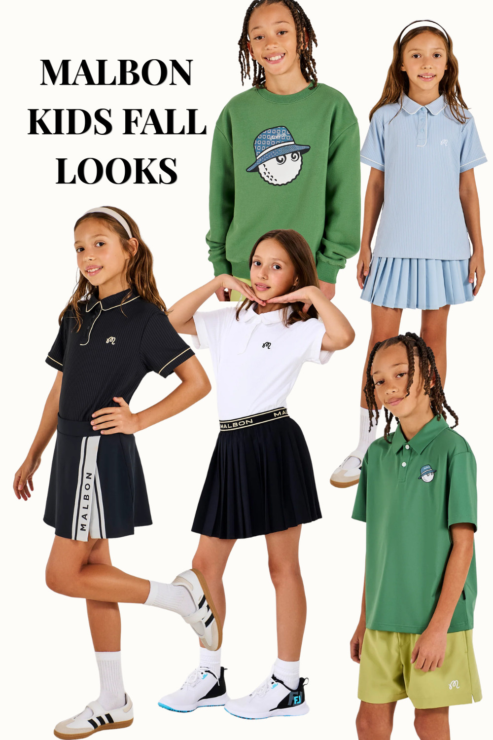 Golf style starts young. ⛳️🤎

The Malbon Kids Collection brings the brand’s signature cool, modern style to the next generation of golfers—and Antonio is loving it! From the course to the clubhouse, these pieces are comfortable, elevated and made for kids who are growing up with a love for the game.

Shop the Malbon Kids Collection through my LTK! 🏌️‍♂️✨

#MalbonGolf #MalbonKids #JuniorGolf #JuniorGolfer #GolfKids #GolfStyle #GolfFashion #LTKKids #LTKFinds #GolfMomMindset 

 #LTKmomlife #LTKActive #LTKKids