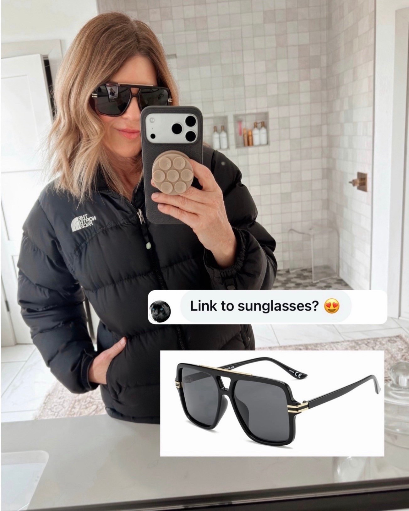 These sunglasses look really similar to my Prada ones 