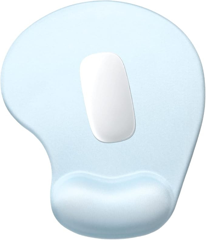 Hsurbtra Ergonomic Mouse Pad with Wrist Rest Support, Gel Mouse Pads with Non-Slip PU Base, Pain ... | Amazon (US)