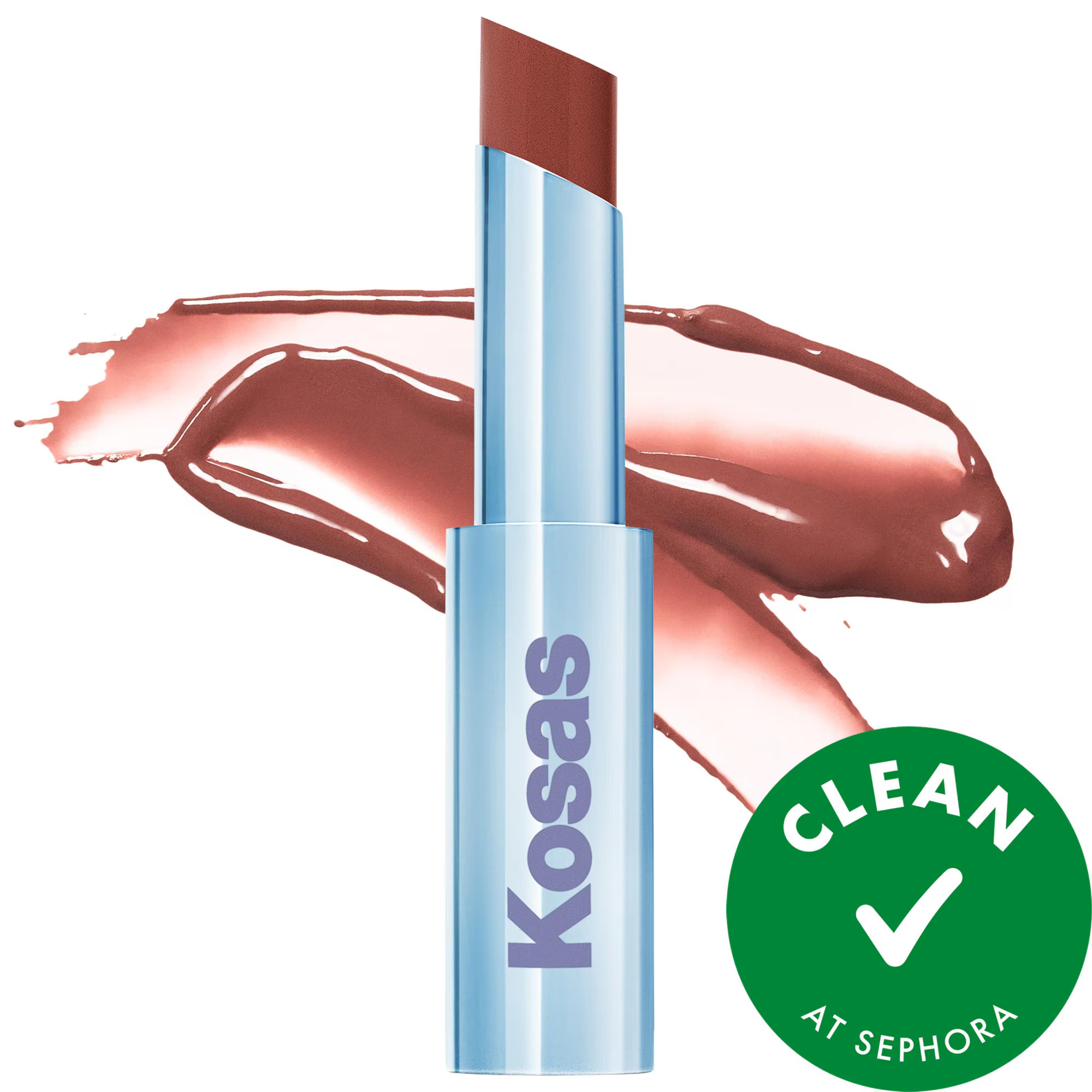 Kosas Wet Stick Moisturizing Shiny Sheer Lipstick with Ceramides Tropic Bliss 0.10 oz / 3 g | Sephora (US)