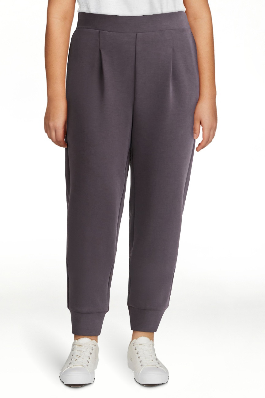 Avia Women's and Women's Plus ScubaKnit Pleat Joggers with Pockets, Size XS-4X | Walmart (US)