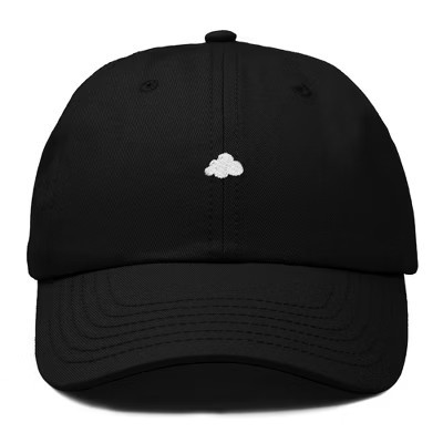 Dalix Lil Cloud Dad Cap in Black | Target
