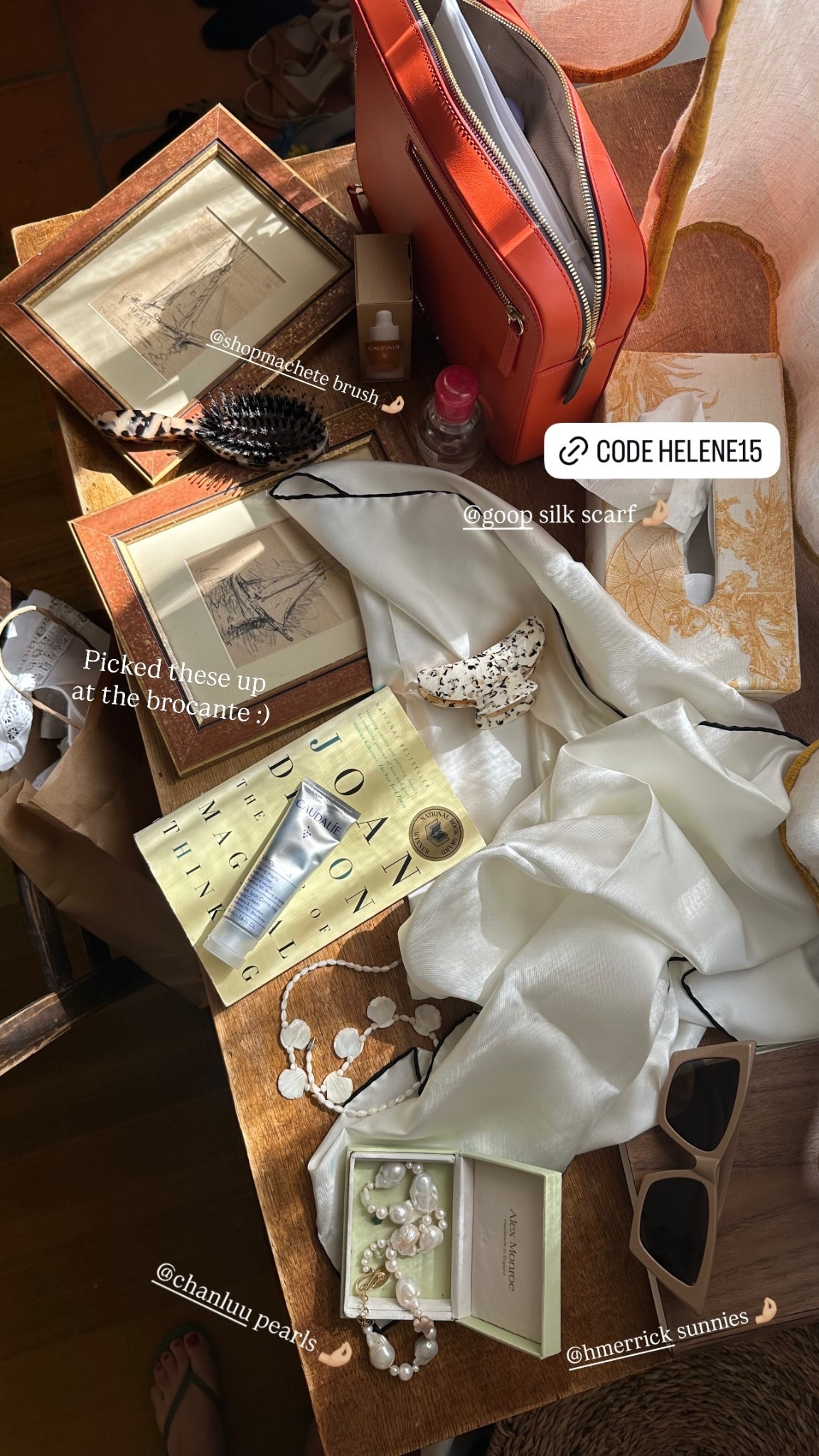 On my desk in the south of France :) Use code HELENE15 for 15% off at goop!

#LTKTravel #LTKSaleAlert #LTKBeauty