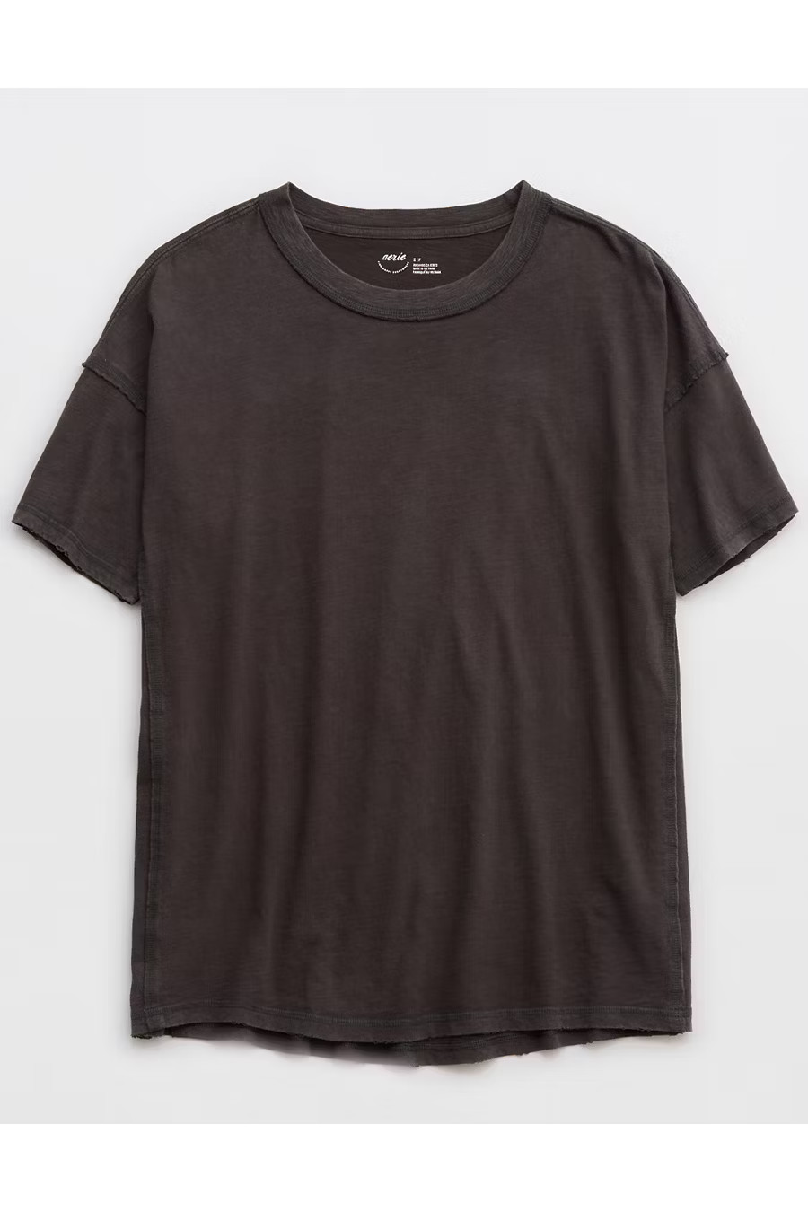 Aerie Oversized Crewneck Boyfriend T-Shirt | Aerie