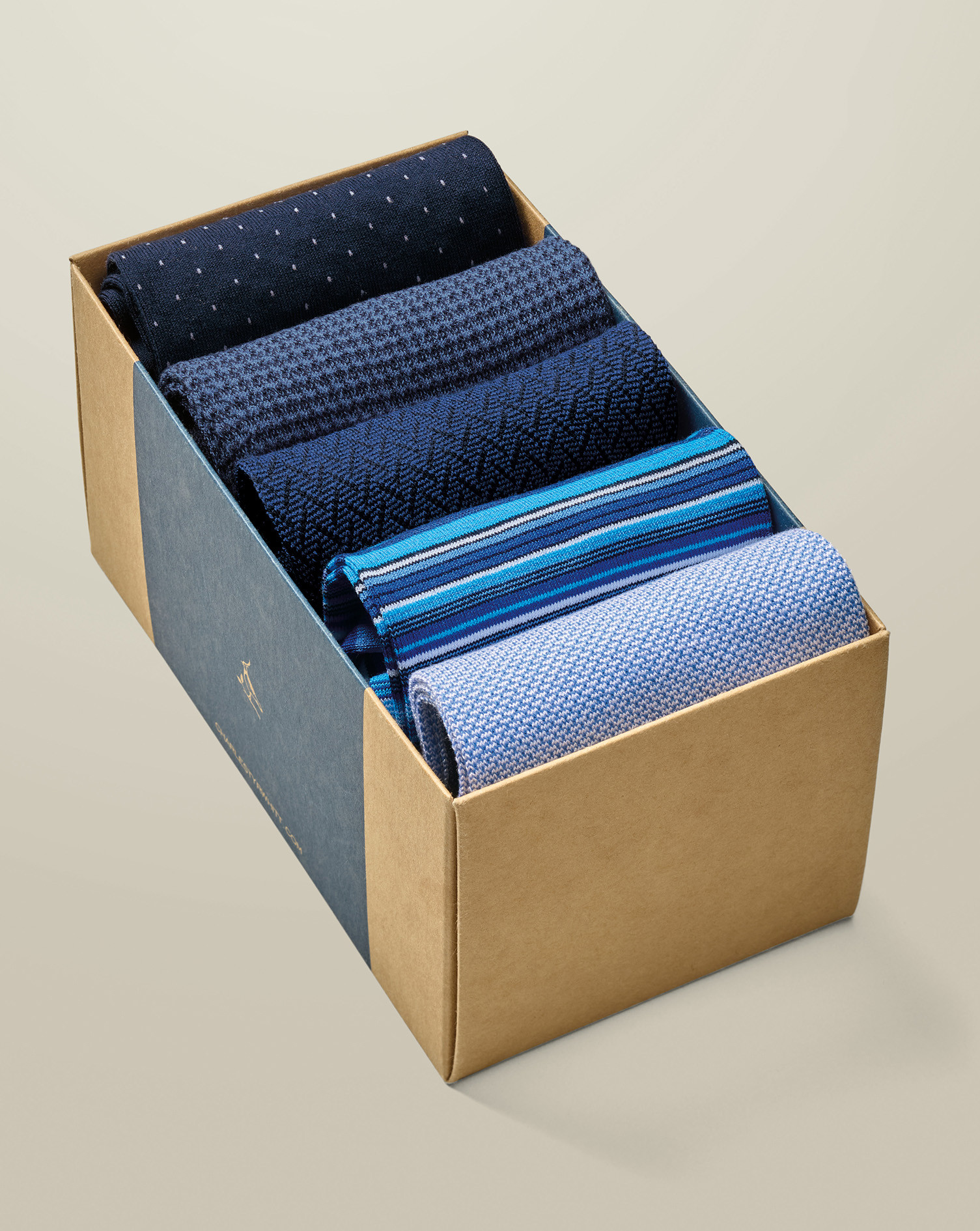 Sock Gift Box - Blue | Charles Tyrwhitt