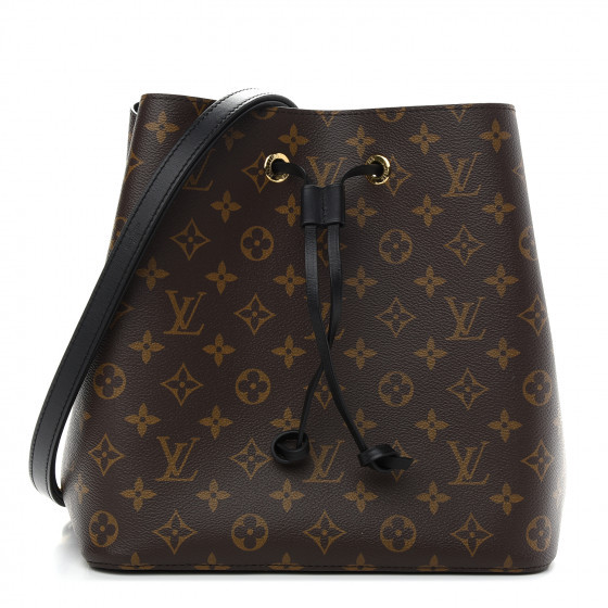 LOUIS VUITTON Monogram Neonoe MM Black | Fashionphile