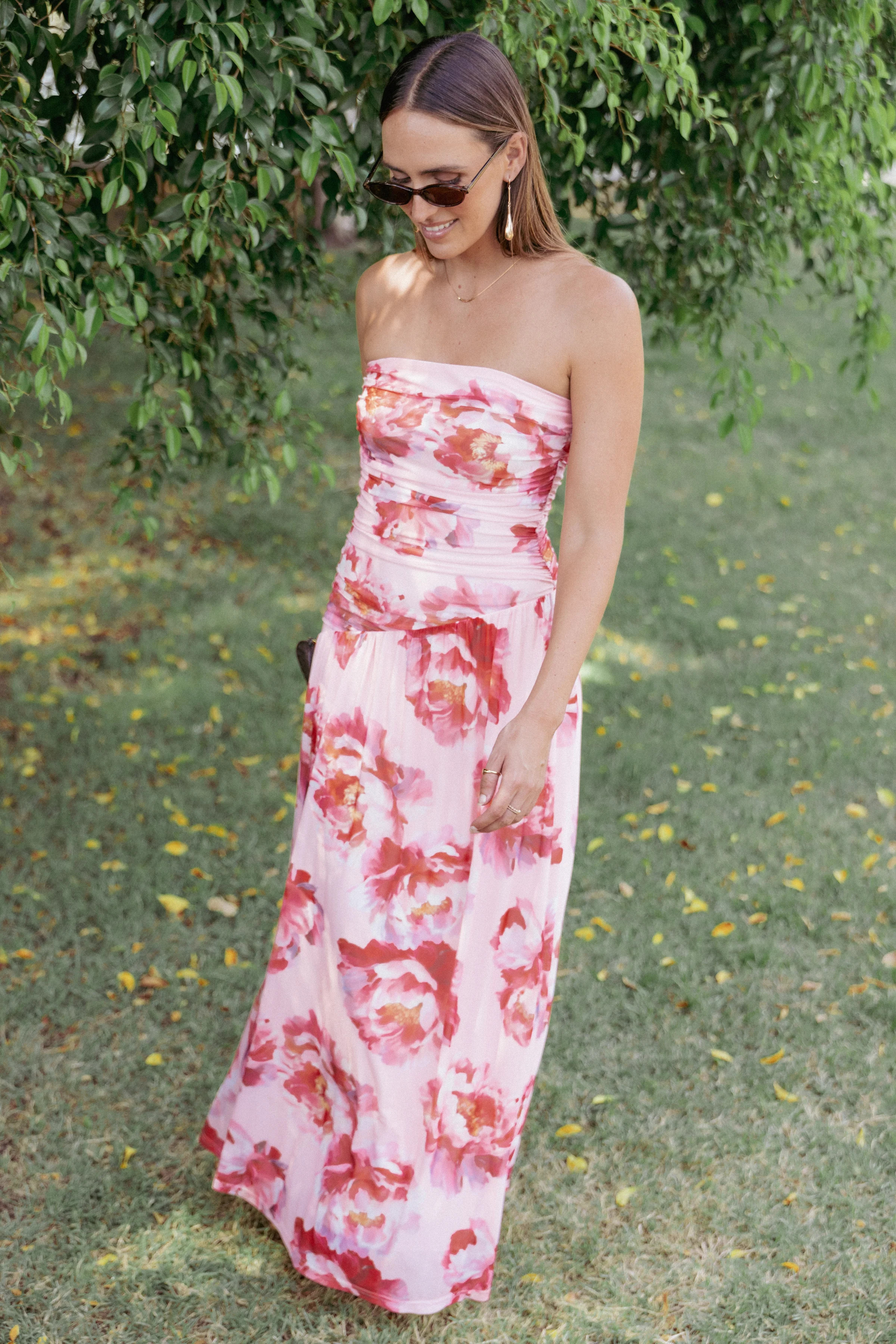 Calypso Maxi Dress - Pink Peony | Petal & Pup (US)