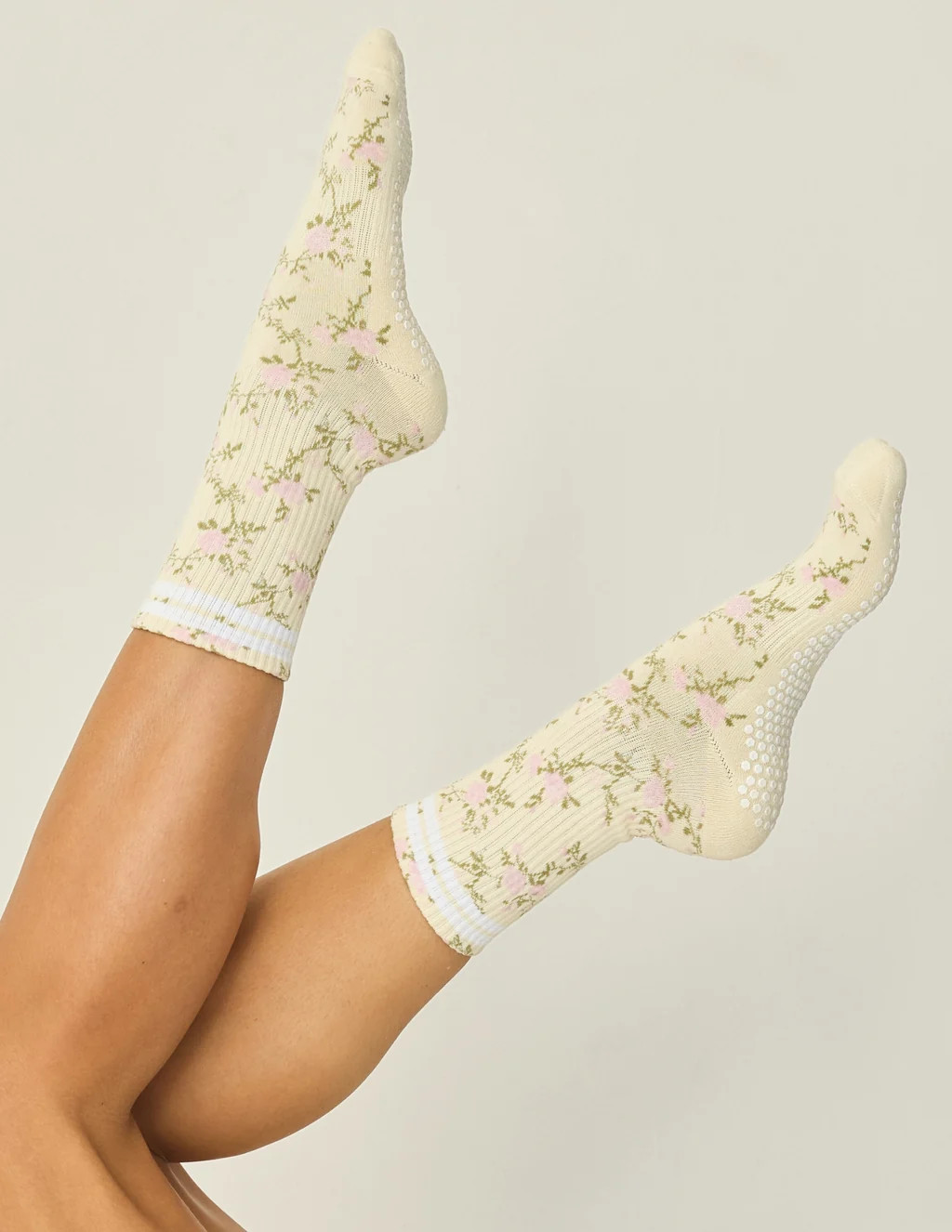 The Floral Grip Sock | LUCKY HONEY
